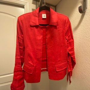 CAbi Red Valentine Jacket